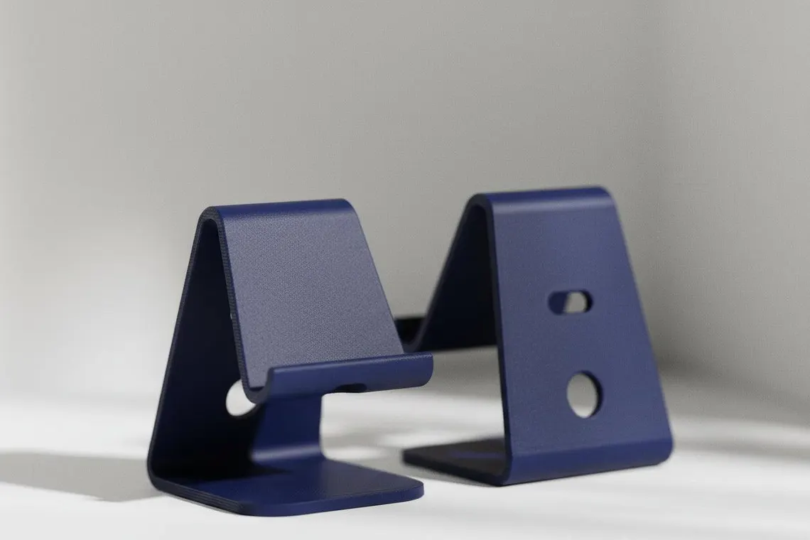 Minimal Desktop Mobile Phone Holder Stand