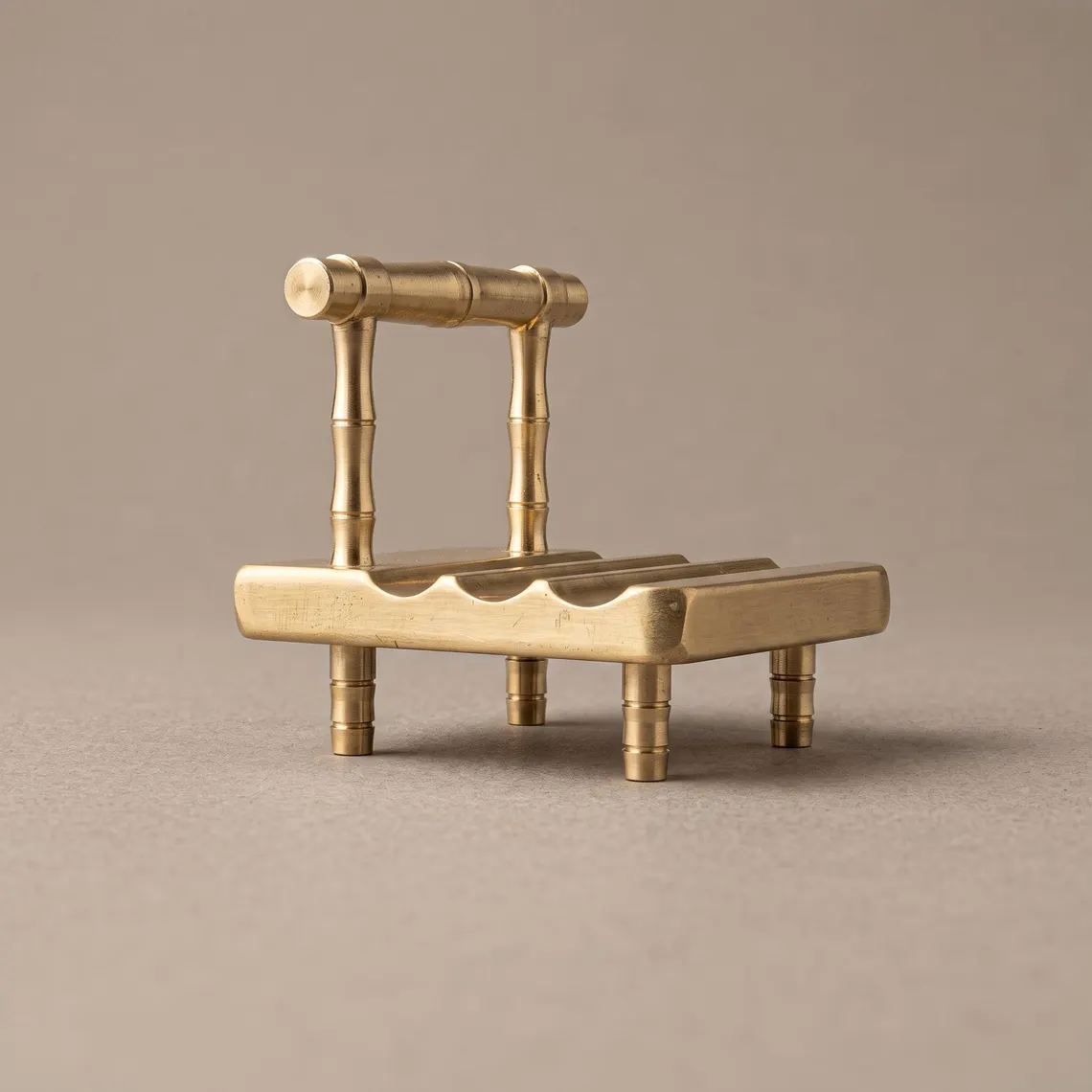 Mini Chair Shaped Metal Desktop Phone Holder