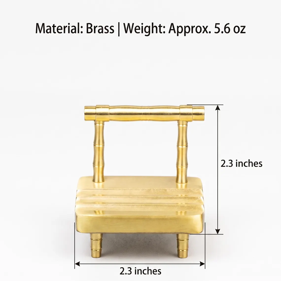Mini Chair Shaped Metal Desktop Phone Holder