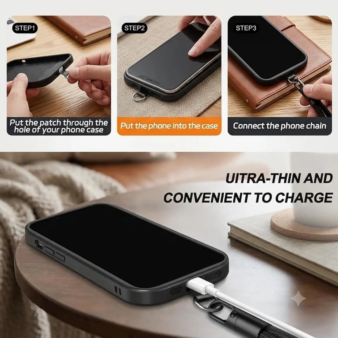 Adjustable Crossbody Universal Phone Lanyard