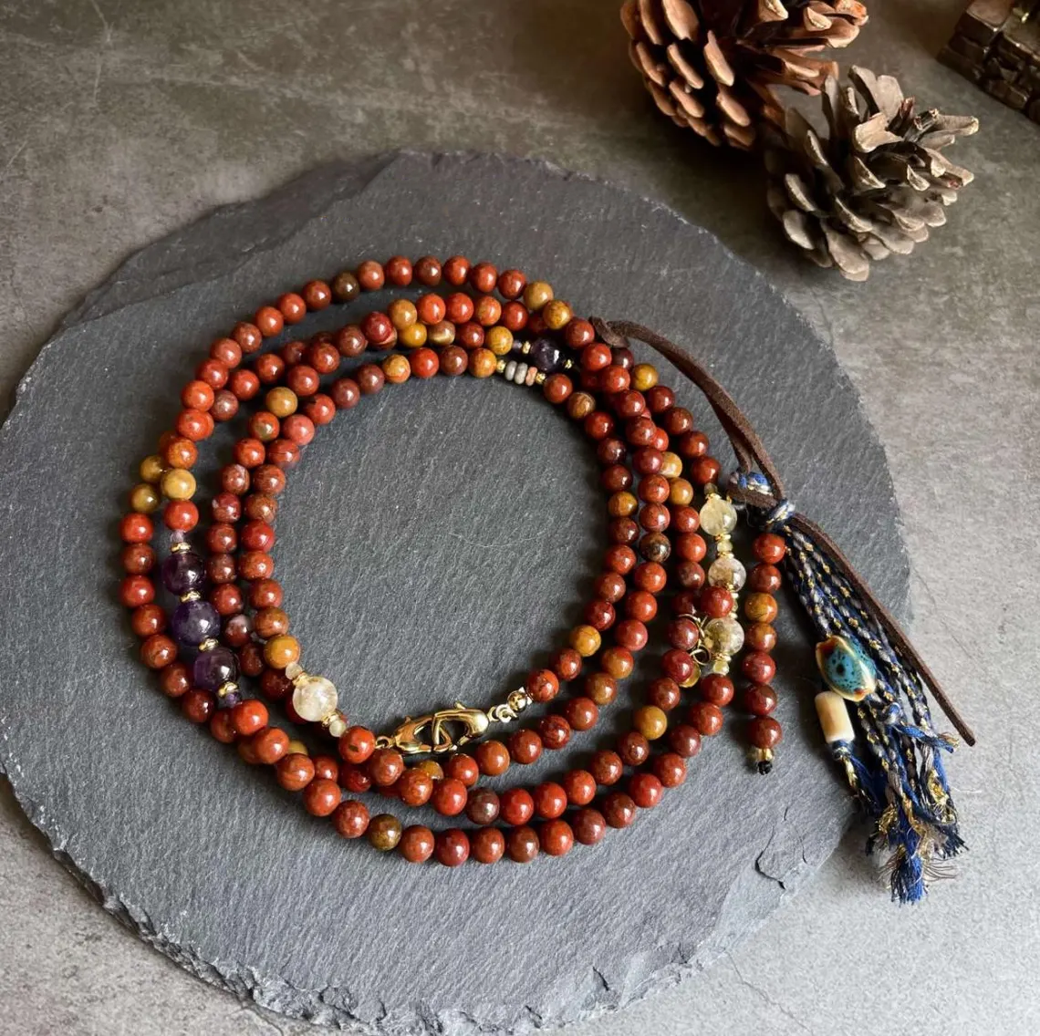Multifunctional Beaded Phone Crossbody Lanyard