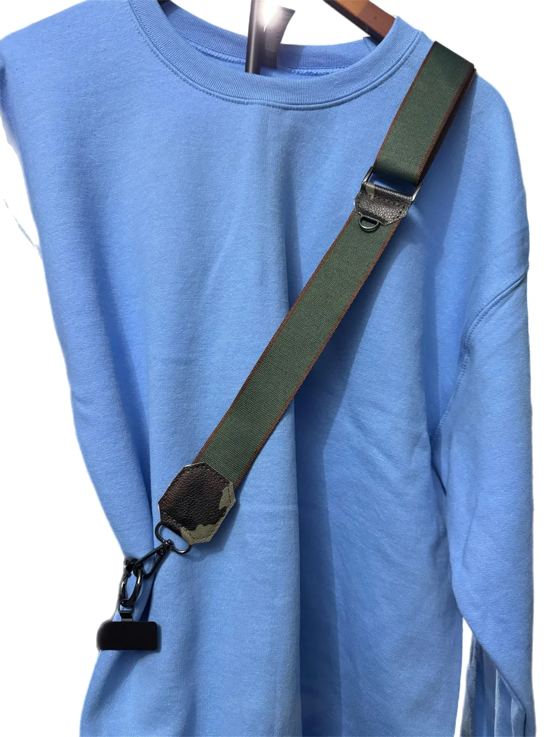 Adjustable Wide Strap Crossbody Phone Lanyard