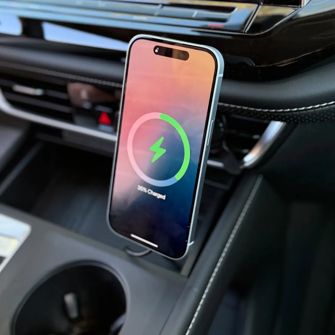 15W Magnetic Air Vent Wireless Car Charger Mount