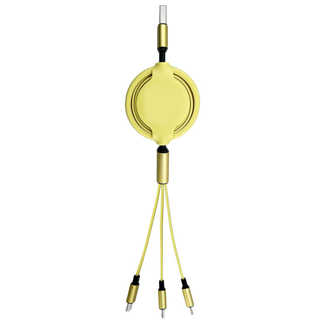 Retractable 3 in 1 Multi Device Charging Cable